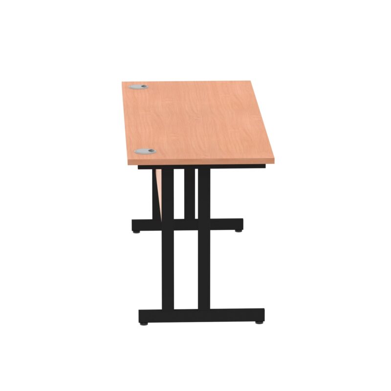 Impulse 1600mm Slimline Desk Cantilever Leg - Image 98