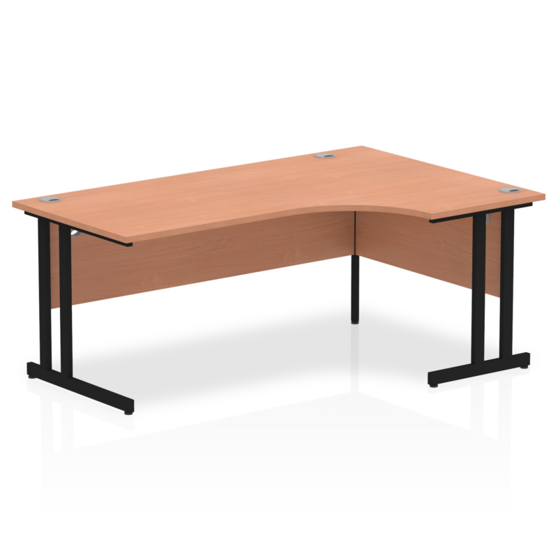 Impulse 1800mm Right Crescent Desk Cantilever Leg - Image 13
