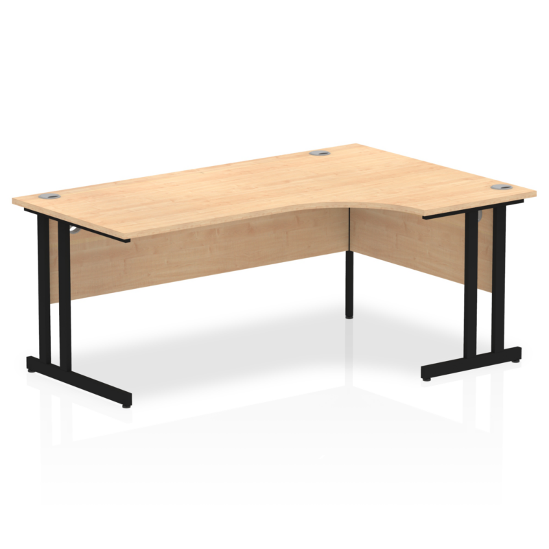 Impulse 1800mm Right Crescent Desk Cantilever Leg - Image 15