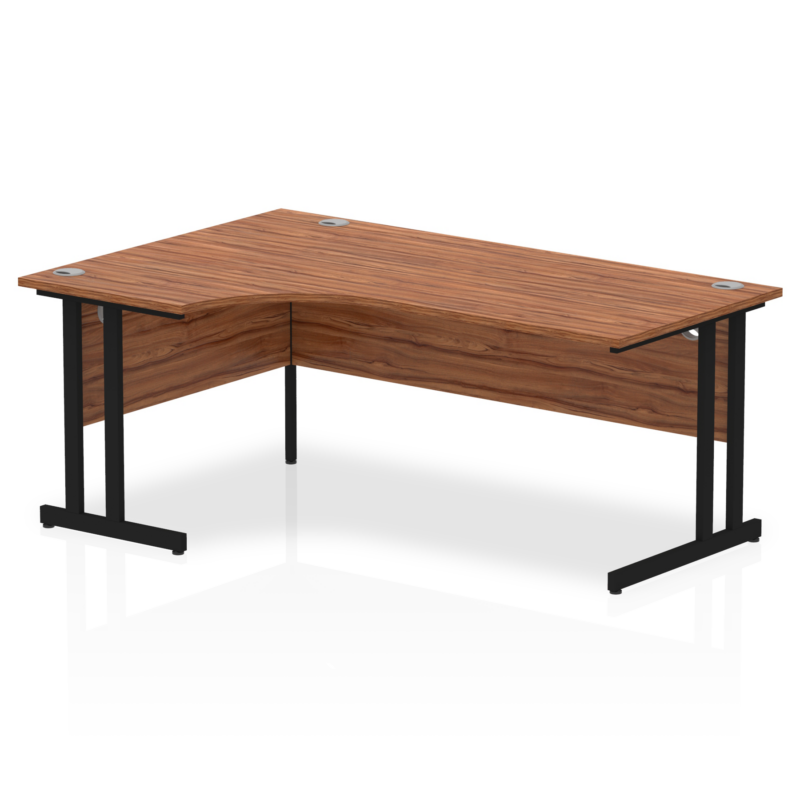 Impulse 1800mm Left Crescent Desk Cantilever Leg - Image 17