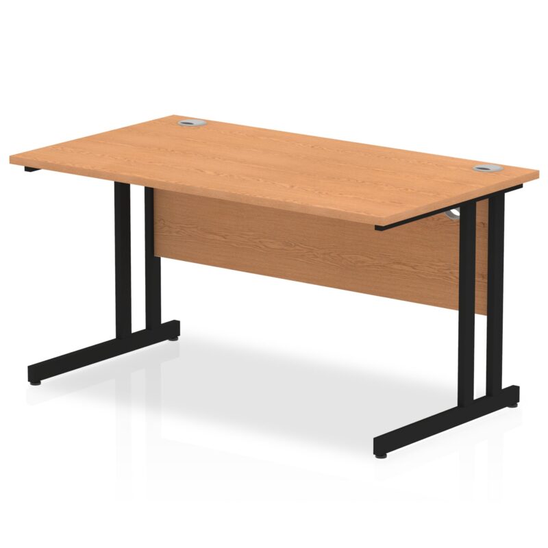 Impulse 1400mm Straight Desk Cantilever Leg - Image 12