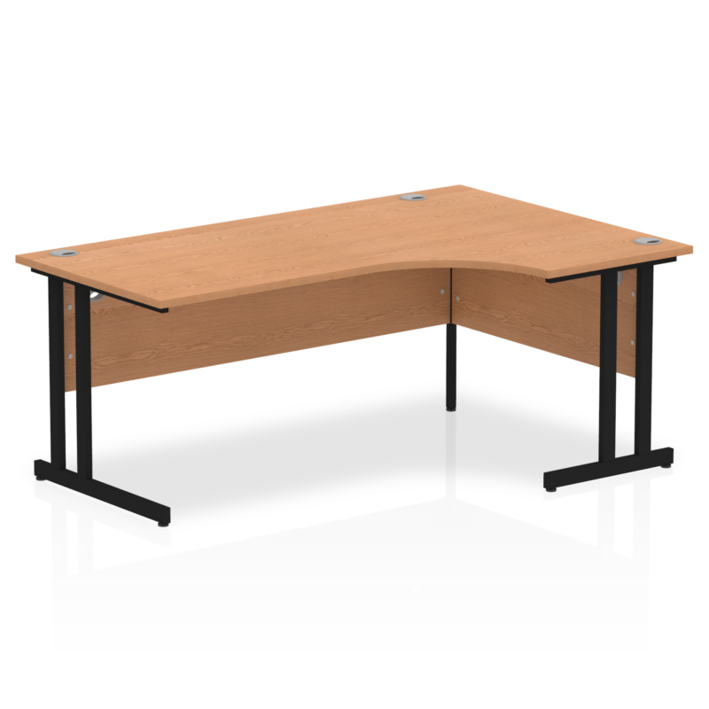 Impulse 1800mm Right Crescent Desk Cantilever Leg - Image 16