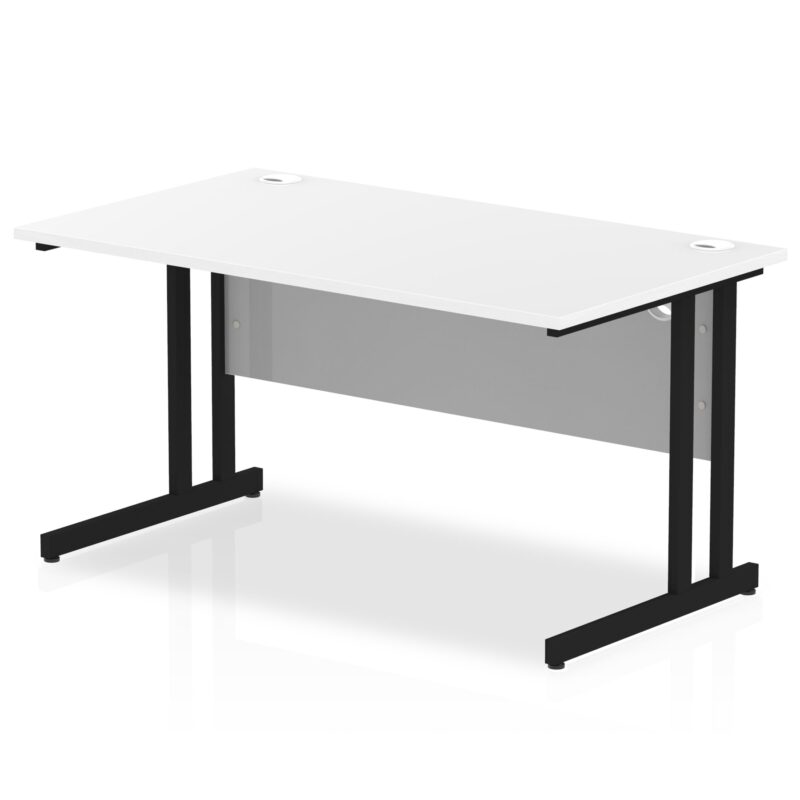 Impulse 1400mm Straight Desk Cantilever Leg - Image 18
