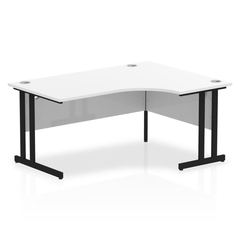 Impulse 1600mm Right Crescent Desk Cantilever Leg - Image 18