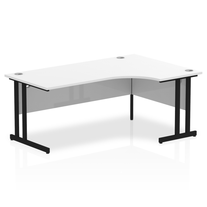 Impulse 1800mm Right Crescent Desk Cantilever Leg - Image 18