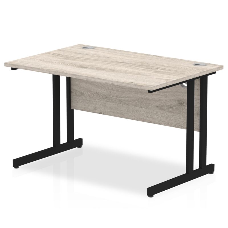 Impulse 1200mm Straight Desk Cantilever Leg - Image 6