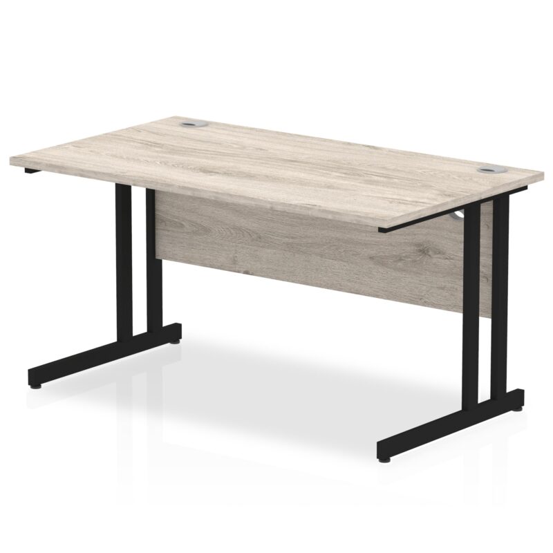 Impulse 1400mm Straight Desk Cantilever Leg - Image 6