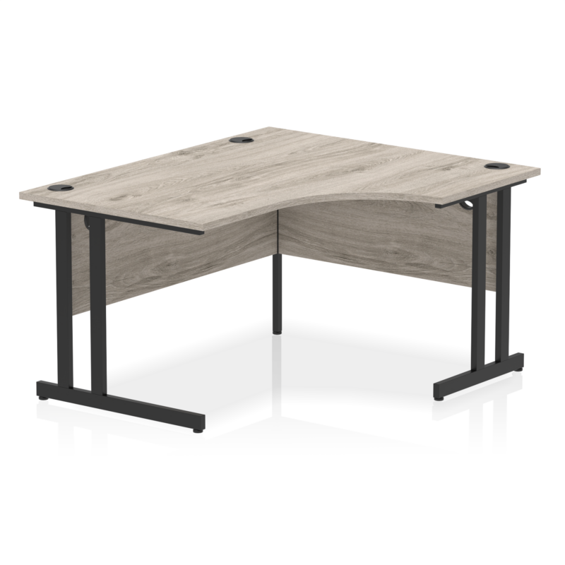 Impulse 1400mm Right Crescent Desk Cantilever Leg - Image 14