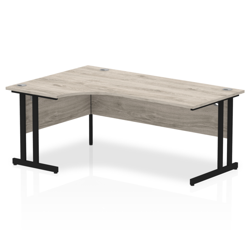Impulse 1800mm Left Crescent Desk Cantilever Leg - Image 14