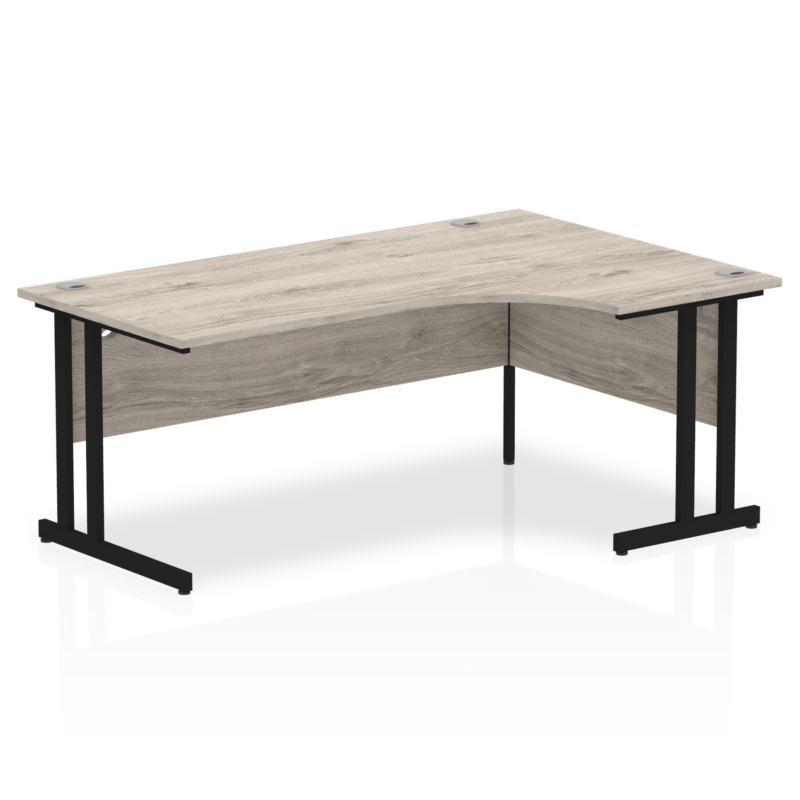 Impulse 1800mm Right Crescent Desk Cantilever Leg - Image 14