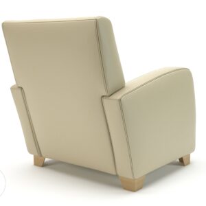 Wynne 81cm Wide Armchair in Cristina Marrone Ultima Faux Leather - Image 26