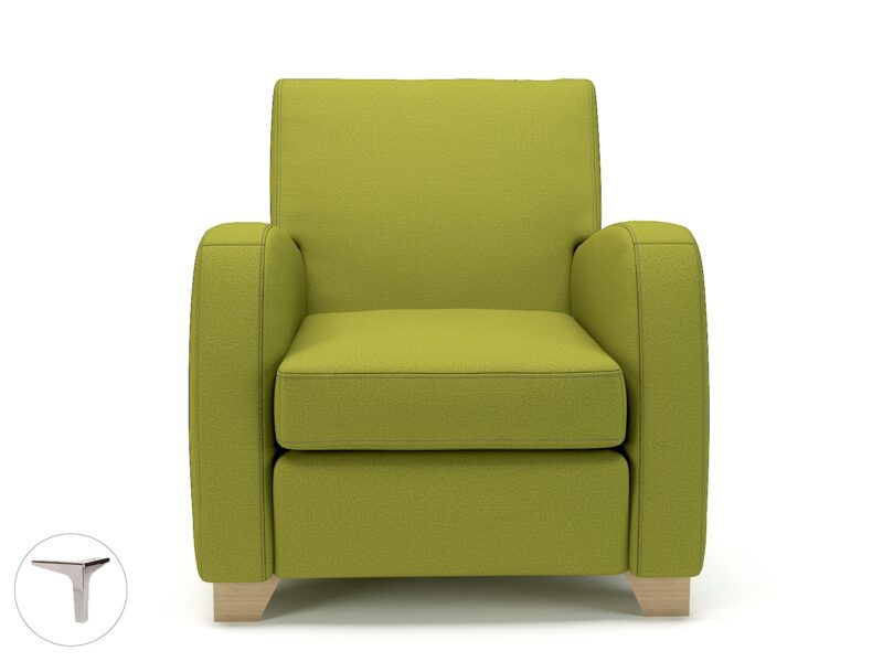 Wynne 81cm Wide Armchair in Warwick Dolly Fabric - Image 3