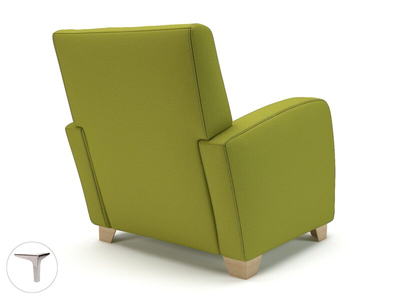 Wynne 81cm Wide Armchair in Warwick Dolly Fabric - Image 4