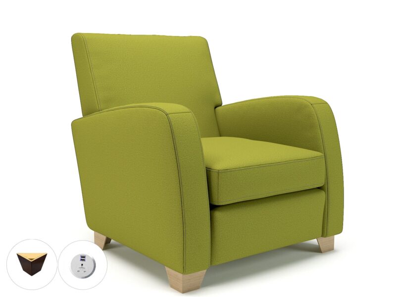 Wynne 81cm Wide Armchair in Warwick Dolly Fabric - Image 75