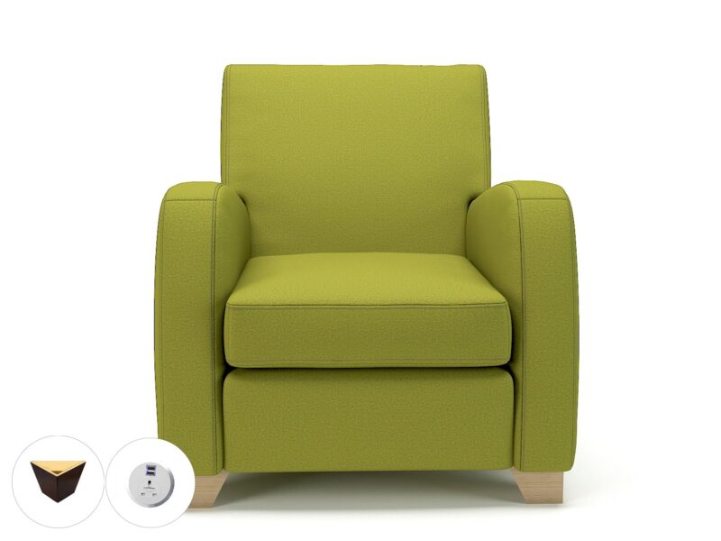 Wynne 81cm Wide Armchair in Warwick Dolly Fabric - Image 9