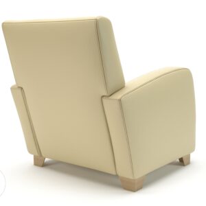Wynne 81cm Wide Armchair in Cristina Marrone Ultima Faux Leather - Image 54