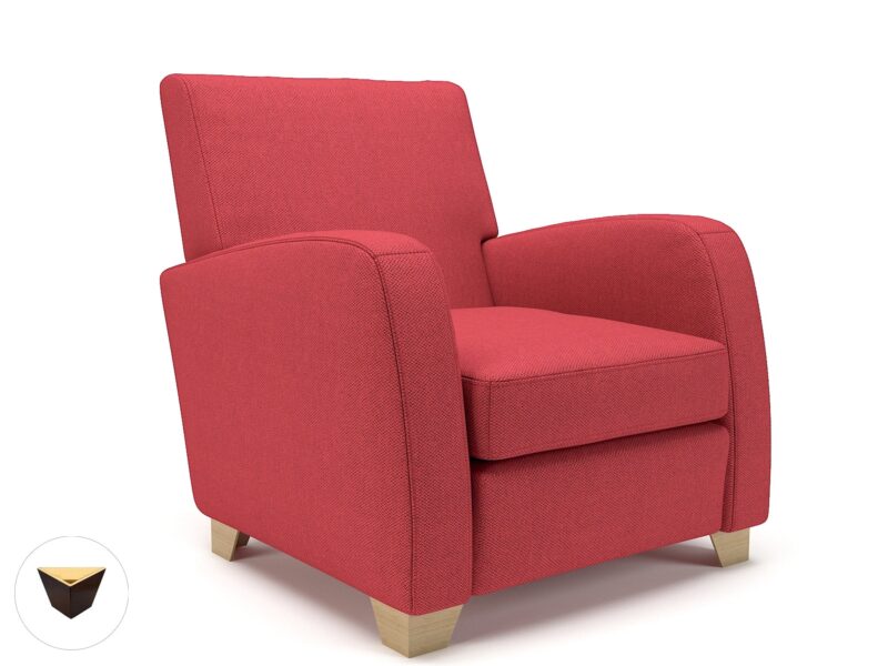 Wynne 81cm Wide Armchair in Camira Era Fabric - Image 116