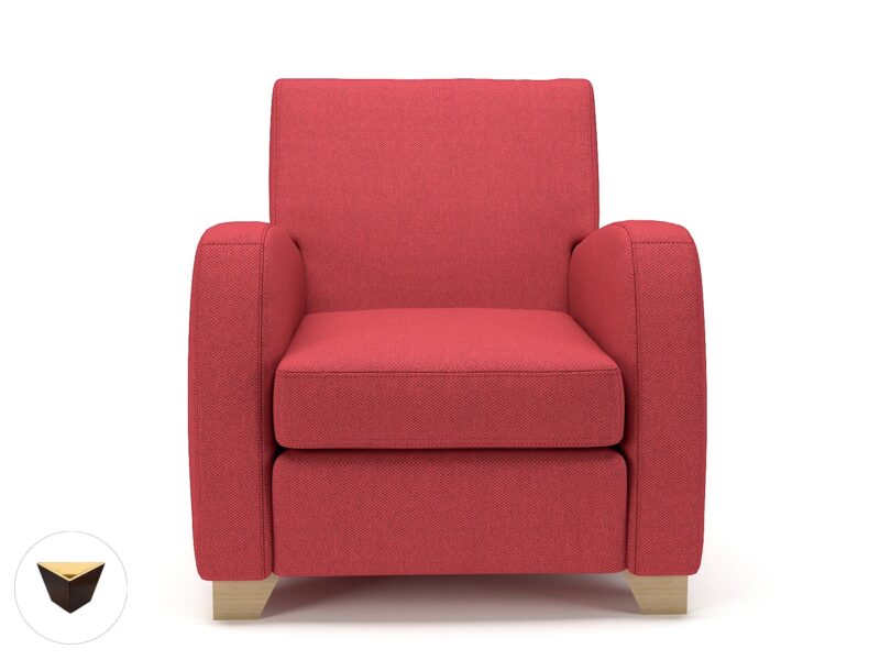 Wynne 81cm Wide Armchair in Camira Era Fabric - Image 7