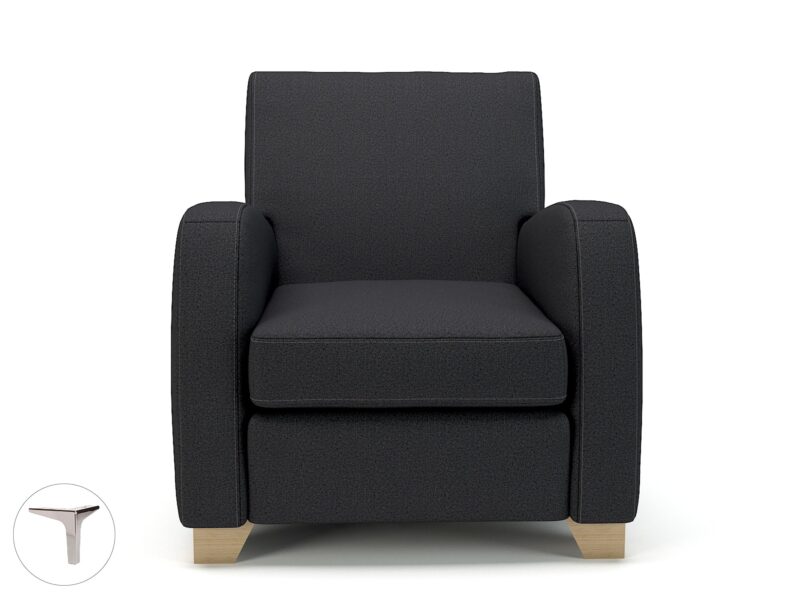 Wynne 81cm Wide Armchair in Warwick Dolly Fabric - Image 15