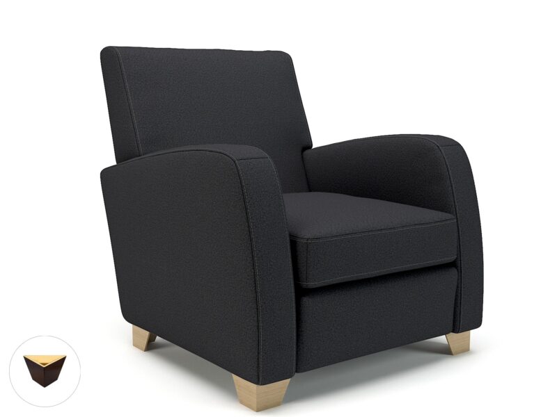 Wynne 81cm Wide Armchair in Warwick Dolly Fabric - Image 79