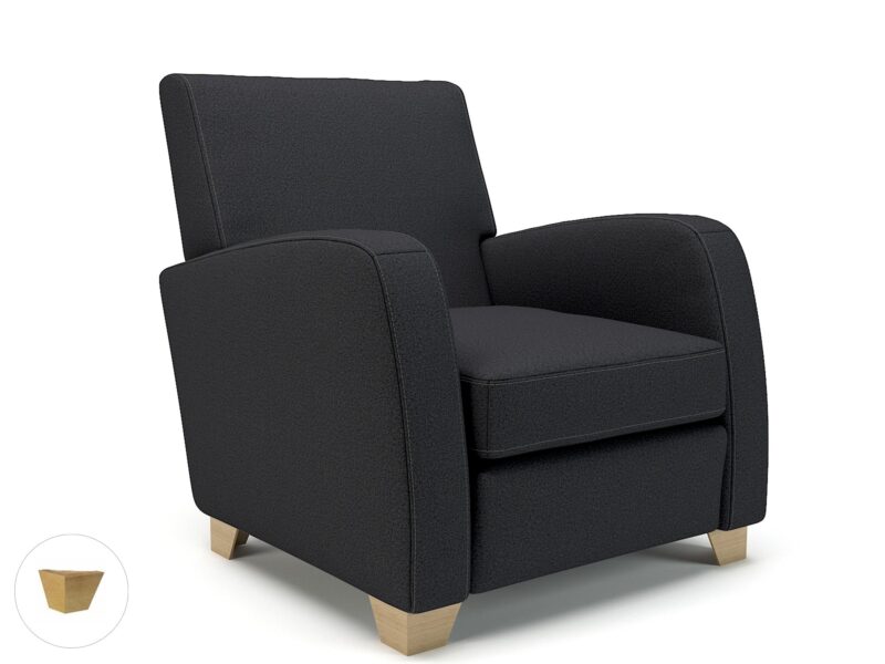 Wynne 81cm Wide Armchair in Warwick Dolly Fabric - Image 80