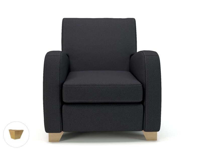 Wynne 81cm Wide Armchair in Warwick Dolly Fabric - Image 19