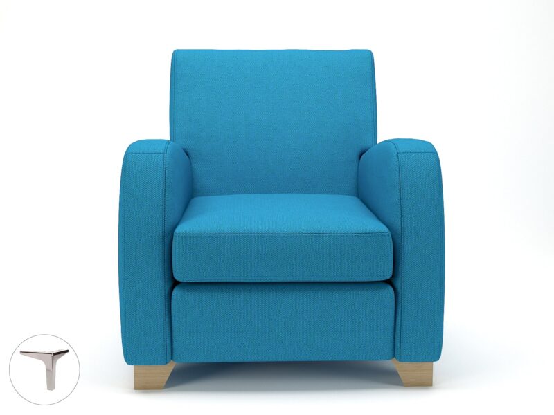 Wynne 81cm Wide Armchair in Camira Era Fabric - Image 17