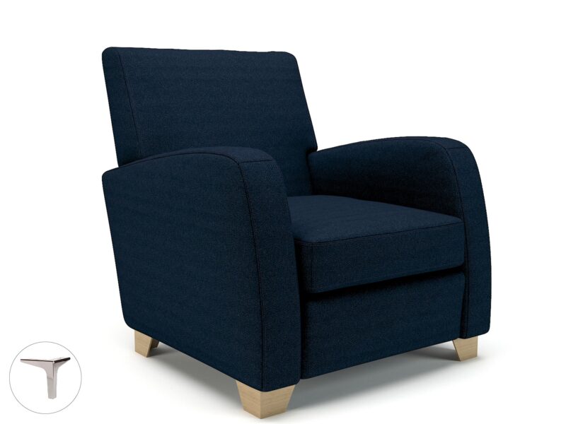 Wynne 81cm Wide Armchair in Camira Era Fabric - Image 129