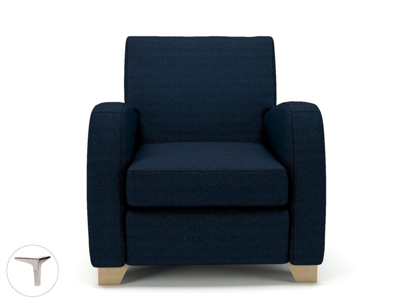 Wynne 81cm Wide Armchair in Camira Era Fabric - Image 33