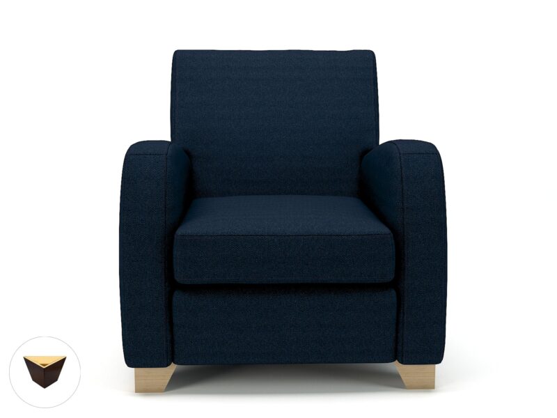 Wynne 81cm Wide Armchair in Camira Era Fabric - Image 35