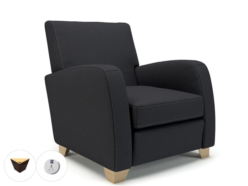 Wynne 81cm Wide Armchair in Warwick Dolly Fabric - Image 83