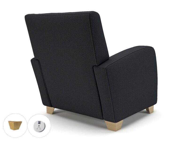 Wynne 81cm Wide Armchair in Warwick Dolly Fabric - Image 28