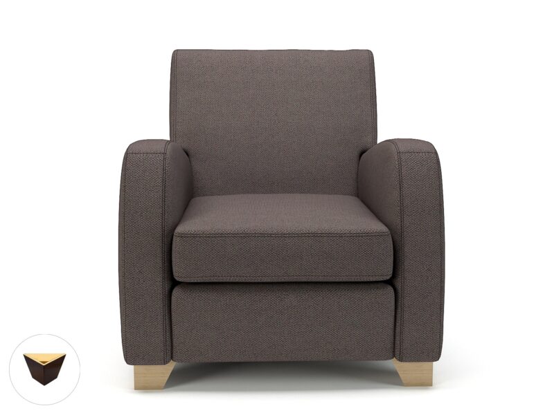 Wynne 81cm Wide Armchair in Camira Era Fabric - Image 49