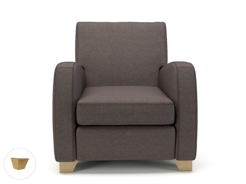Wynne 81cm Wide Armchair in Camira Era Fabric - Image 53