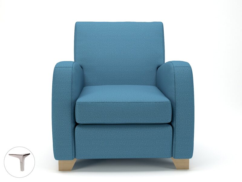 Wynne 81cm Wide Armchair in Warwick Dolly Fabric - Image 31
