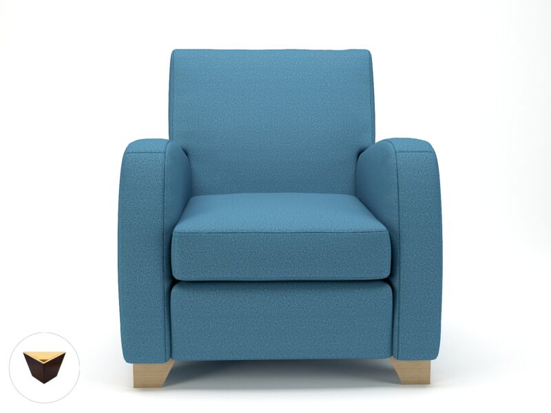 Wynne 81cm Wide Armchair in Warwick Dolly Fabric - Image 35