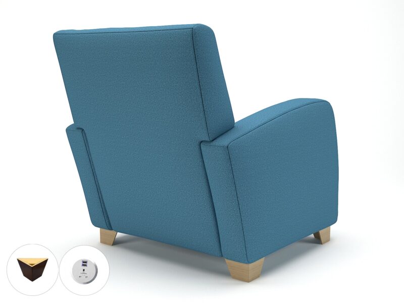 Wynne 81cm Wide Armchair in Warwick Dolly Fabric - Image 38