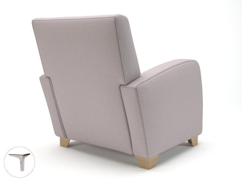 Wynne 81cm Wide Armchair in Warwick Dolly Fabric - Image 46