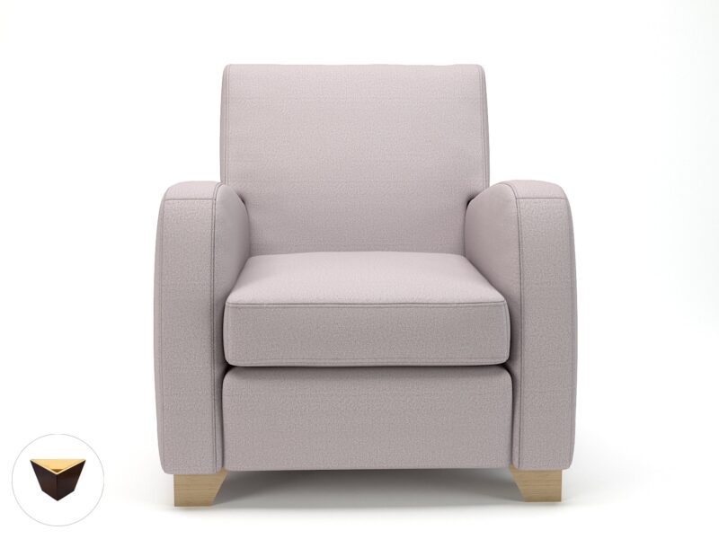 Wynne 81cm Wide Armchair in Warwick Dolly Fabric - Image 49