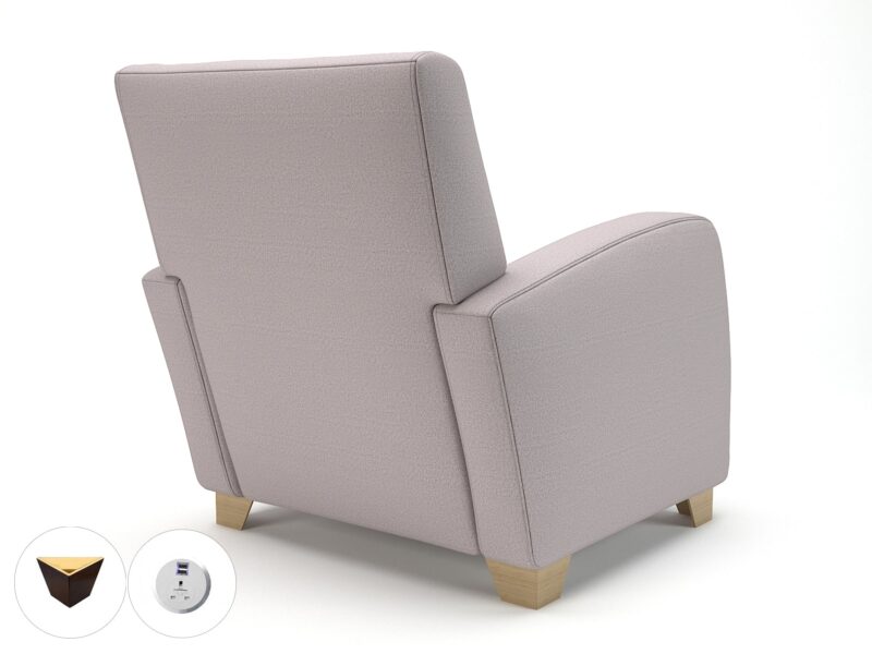 Wynne 81cm Wide Armchair in Warwick Dolly Fabric - Image 52