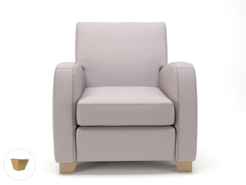 Wynne 81cm Wide Armchair in Warwick Dolly Fabric - Image 53