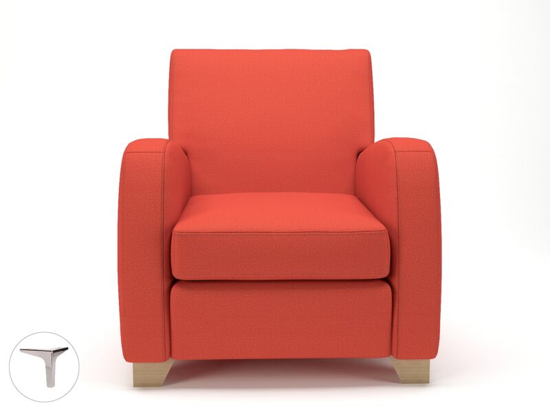 Wynne 81cm Wide Armchair in Warwick Dolly Fabric - Image 59