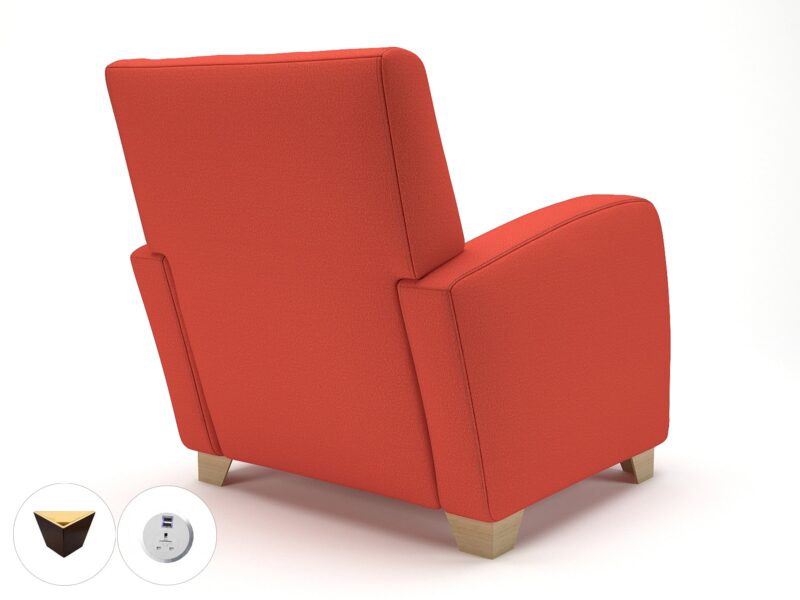Wynne 81cm Wide Armchair in Warwick Dolly Fabric - Image 66