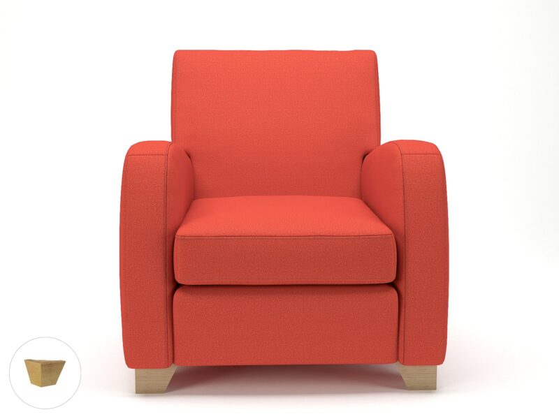 Wynne 81cm Wide Armchair in Warwick Dolly Fabric - Image 67