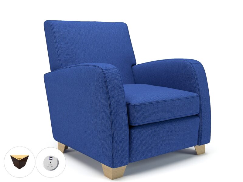 Wynne 81cm Wide Armchair in Camira Era Fabric - Image 145