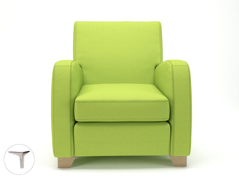 Wynne 81cm Wide Armchair in Camira Era Fabric - Image 73
