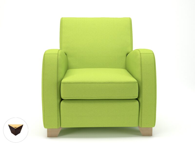 Wynne 81cm Wide Armchair in Camira Era Fabric - Image 77