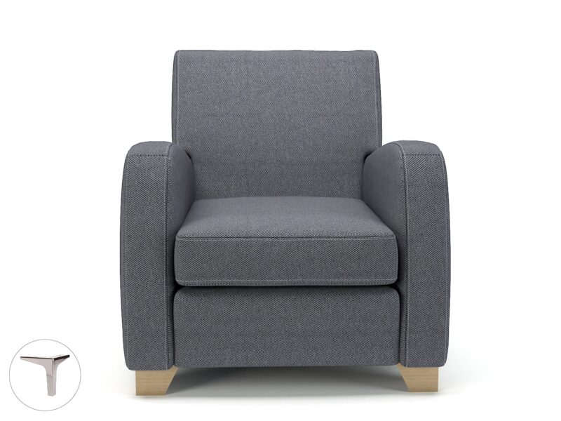 Wynne 81cm Wide Armchair in Camira Era Fabric - Image 87