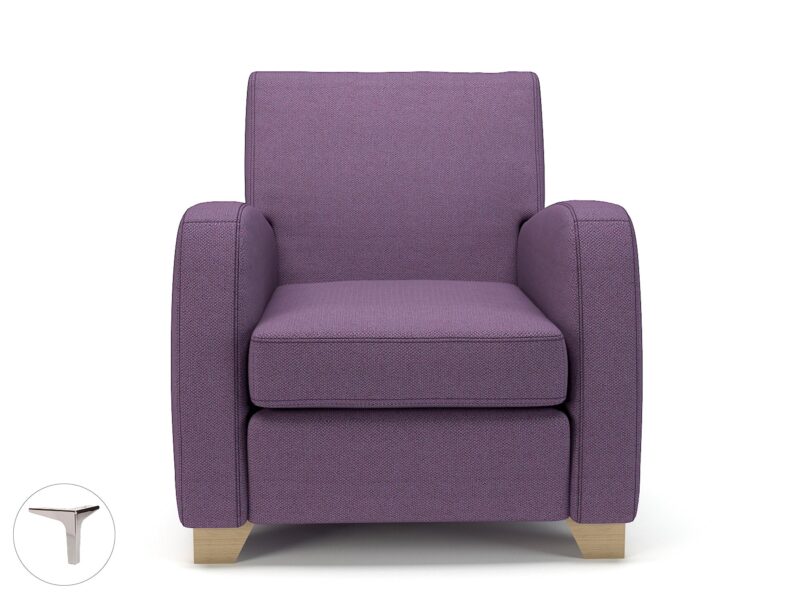 Wynne 81cm Wide Armchair in Camira Era Fabric - Image 101