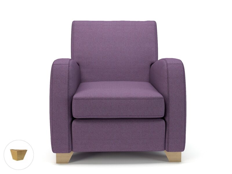 Wynne 81cm Wide Armchair in Camira Era Fabric - Image 109
